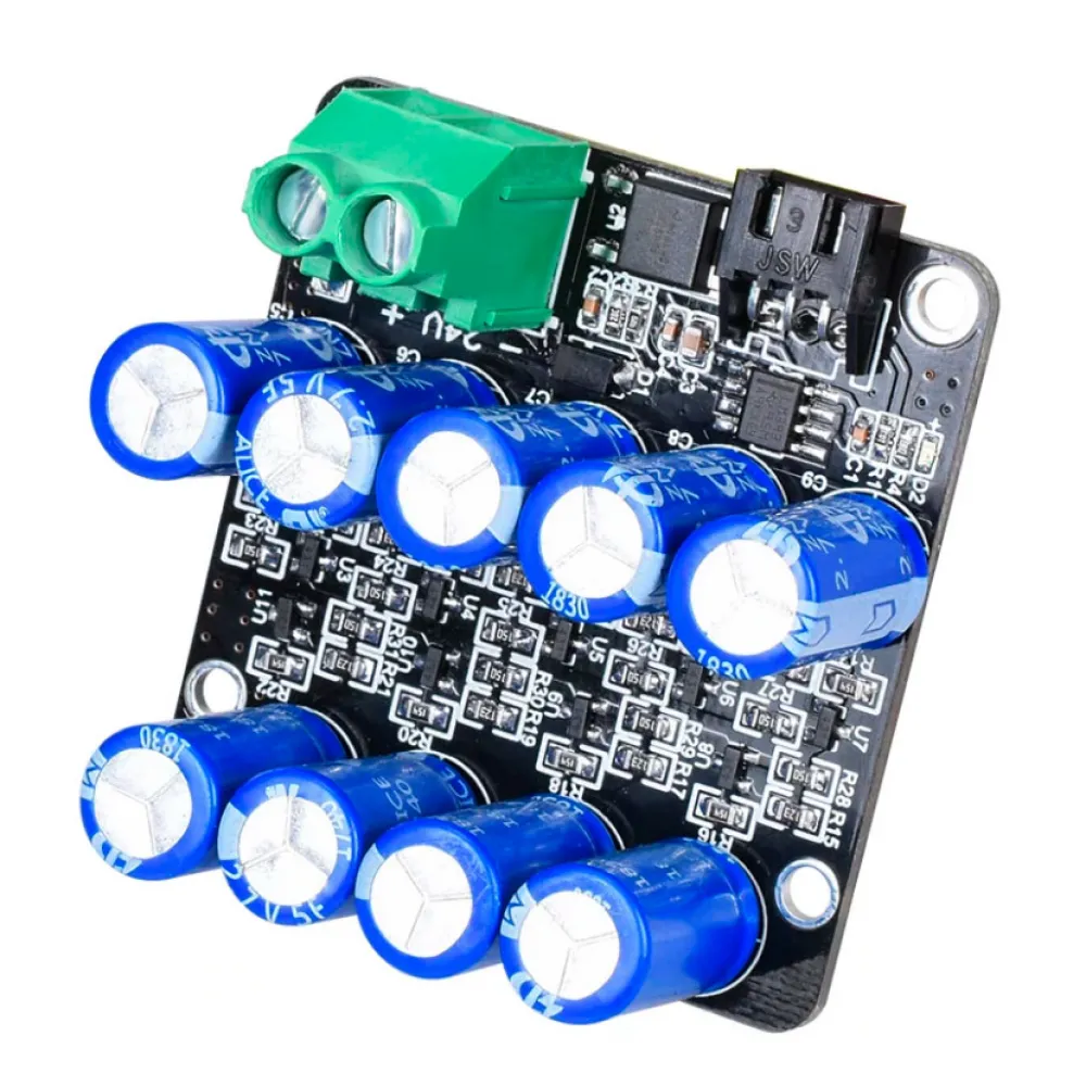 BIGTREETECH UPS 24V V1.0 module with nine supercapacitors