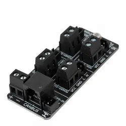 Mellow FLY 4-output CANBus and power distributor, 5–24 V