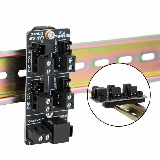 Mellow FLY 4-output CANBus and power distributor, 5–24 V