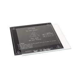 Cristal templado de borosilicato 213 × 200 × 3 mm para impresora 3D