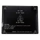 Cama caliente MK3 ALU 220 × 280 × 3 mm, 12 V, montaje de 209 mm