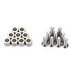 FYSETC Kit de 9 separadores 6 × 6 × 3 mm para cama MK52 / Prusa MK3