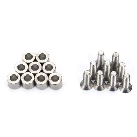 FYSETC Kit de 9 separadores 6 × 6 × 3 mm para cama MK52 / Prusa MK3