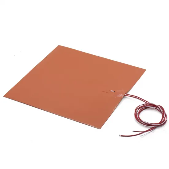 Cama caliente de silicona 300x300mm 220V 500W - cableada