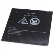 Cama caliente MK3 ALU 235 × 235 mm, 24 V y 240 W — montaje de 170 mm