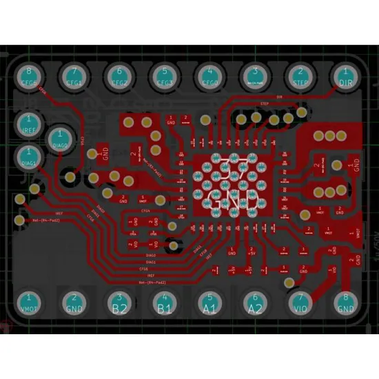 TMC2130 - Soldados para SPI - Controlador para motor paso a paso Silencioso - Driver