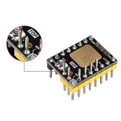 BIGTREETECH TMC2130 V3.0 SPI — driver para motor paso a paso con disipador