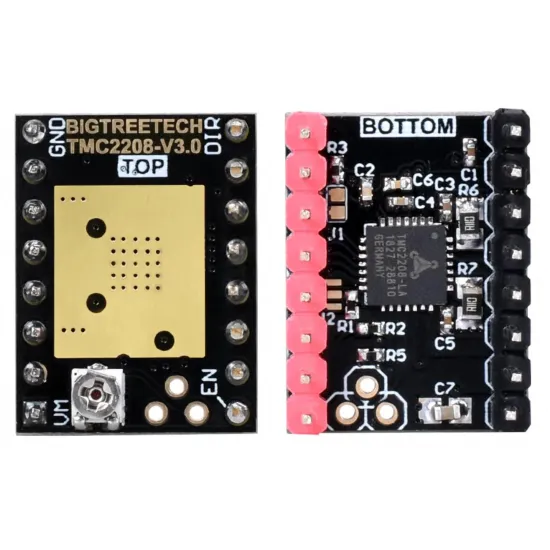 Driver BIGTREETECH TMC2208 V3.0 UART – StepStick silencioso con StealthChop2