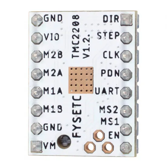Driver FYSETC TMC2208 V1.2 StepStick - UART, StealthChop2 y SpreadCycle