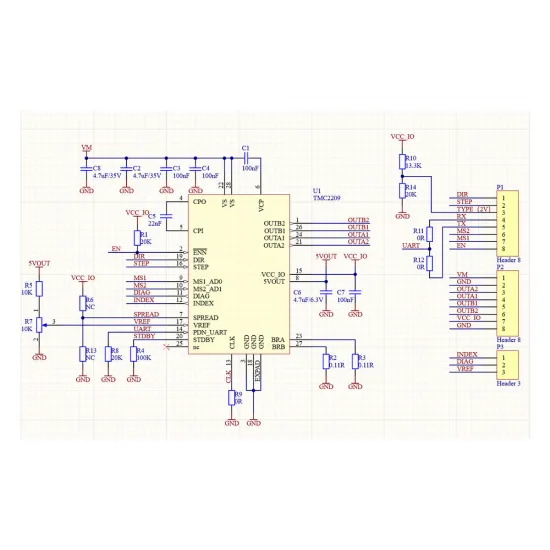 Driver FYSETC S2209 V4.0 con TMC2209 – UART, StealthChop2 y StallGuard4