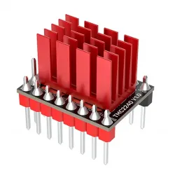 Driver BIGTREETECH TMC2240 V1.0 SPI 36 V - 2,1 A RMS con disipador