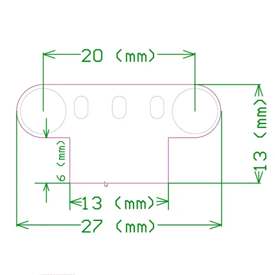 Final de carrera mecánico mini horizontal con cable de 1 m y conector XH2.54