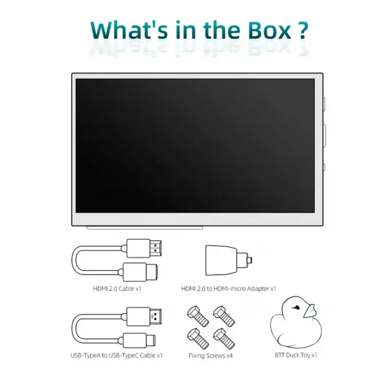 HDMI5 Capacitive Touch Screen with IPS panel - 5 inches