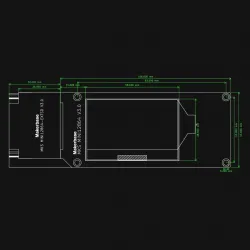 Pantalla MKS MINI12864 V3.0 RGB con microSD – LCD gráfica 128 × 64