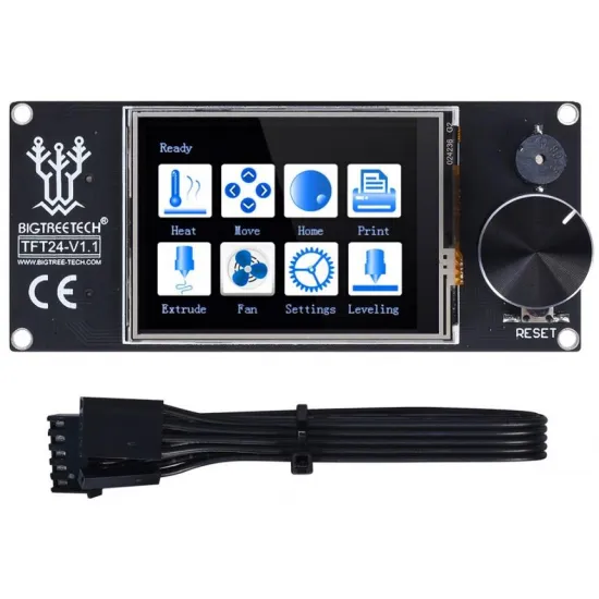 Pantalla táctil BIGTREETECH TFT24 V1.1 de 2,4 pulgadas con modo LCD 12864
