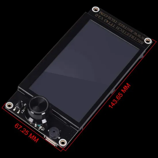 TFT43 V3.0 Pantalla Táctil con doble función compatible con LCD gráfico 12864 y menú táctil - Compatible con Wifi