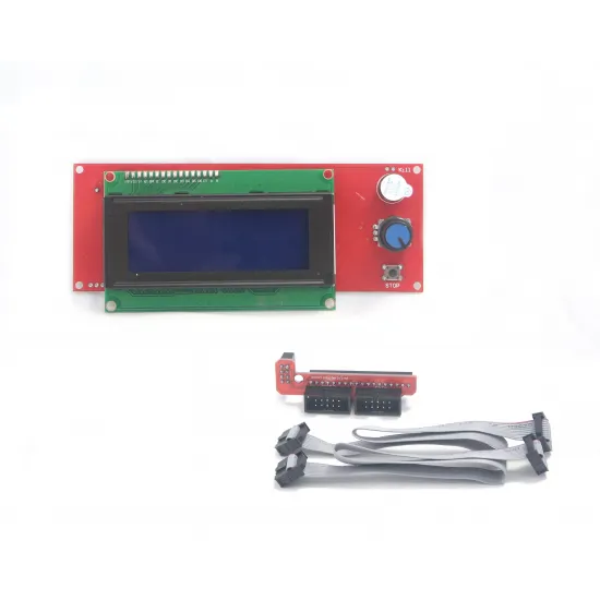 Pantalla LCD 2004 Smart Controller con Lector SD para RAMPS y Controladores RepRap