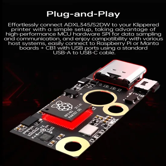 ADXL345 V2.0 - Medidor de resonacia - impresoras 3D con Klipper