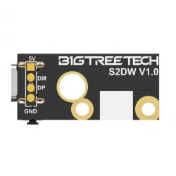BIGTREETECH S2DW V1.0 USB con LIS2DW para Klipper — Resonancias e Input Shaper