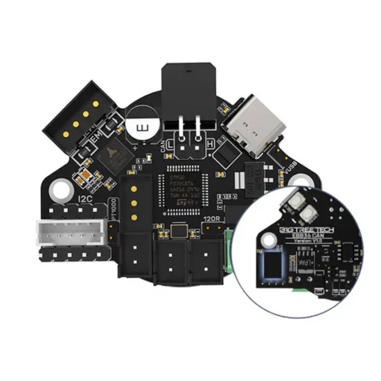 BIGTREETECH EBB36 CAN V1.2 sin MAX31865 | Toolboard para Klipper