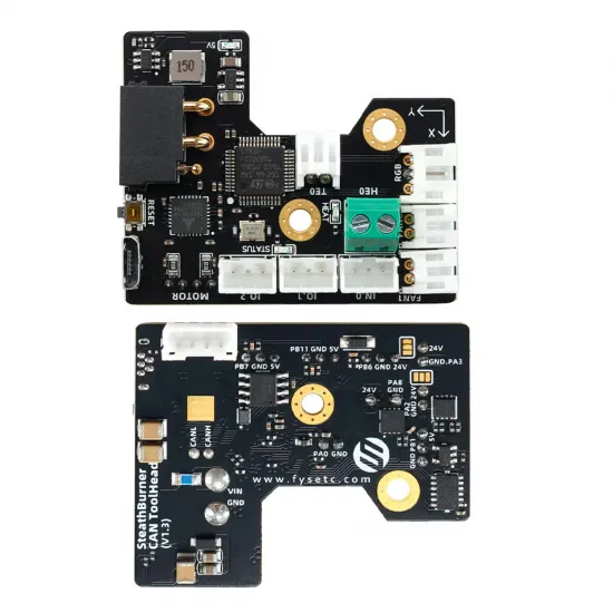 Placa de control CAN para extrusor StealthBurner SB V1.3 basado en STM32F072 para Klipper - Fysetc