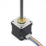 Motor NEMA 17 17HS4401S con husillo integrado TR8×8 de 300 mm