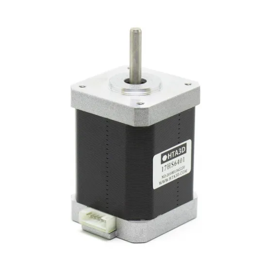 Motor paso a paso NEMA 17 17HS6401 42×60 mm, 1,7 A y 72 N·cm — eje D de 5 mm