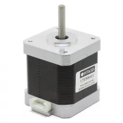 Motor paso a paso NEMA 17 17HS8401 42×48 mm, 1,7 A y 52 N·cm — eje D de 5 mm