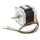 Motor paso a paso NEMA 23 23HS5628, 2,8 A, 1,26 N·m y eje D de 8 mm