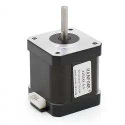 Motor paso a paso NEMA 17 42-48 de 0,9° – 1,7 A – eje D de 5 mm