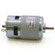 Motor husillo DC HANPOSE 775 de 288 W — 12/24 V, hasta 12.000 rpm y eje de 5 mm