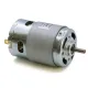Motor husillo DC HANPOSE 895 de 200 W — 12/24 V, eje de 5 mm y doble rodamiento