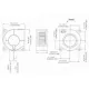 Ventilador centrífugo GDSTIME 4020 12 V – 40×40×20 mm
