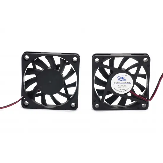 Ventilador Axial 6010 de 24 V con 11 Aspas y Conector XH2.54