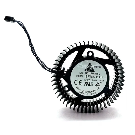 Ventilador Delta BFB0712HF 12 V para Nevermore StealthMax 300