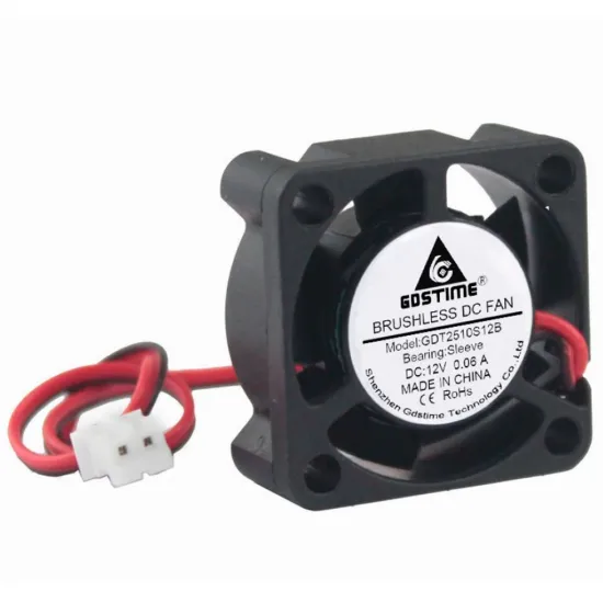 Ventilador brushless 25 × 25 × 10 mm 12 V (2510)