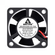Ventilador Axial GDSTIME 3010 de 12 V con Doble Rodamiento de Bolas y Cable de 1 m