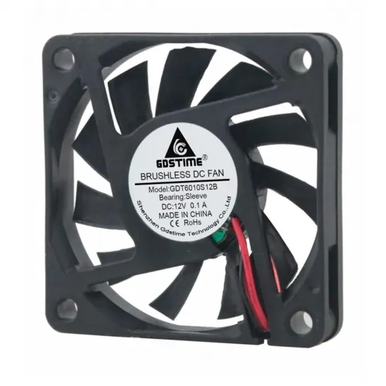 Ventilador 4020 24 V GDSTIME 40 × 40 × 20 mm con rodamiento hidráulico