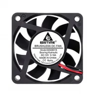 Ventilador Axial GDSTIME 6015 de 12 V con Rodamiento Hidráulico y Cable de 25 cm