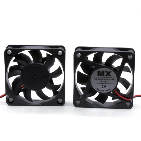Ventilador Axial 6015 de 24 V con 7 Aspas y Conector XH2.54