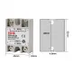 SSR-40DA solid-state relay — 40 A nominal, 3–32 V DC input and 24–380 V AC output