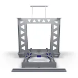 Marco P3Steel para Prusa i3 en acero galvanizado cortado por láser