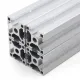 Perfil estructural de aluminio anodizado 3030, serie europea ranura 8 – 30 × 30 mm, 1 m