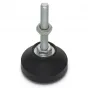 Imagen de Pie nivelador ajustable Ø50 mm con vástago M8 × 50 mm