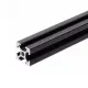Perfil estructural de aluminio anodizado 1515 ranurado – 15 × 15 mm, 1 m