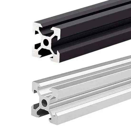 Perfil estructural de aluminio anodizado 1515 ranurado – 15 × 15 mm, 1 m
