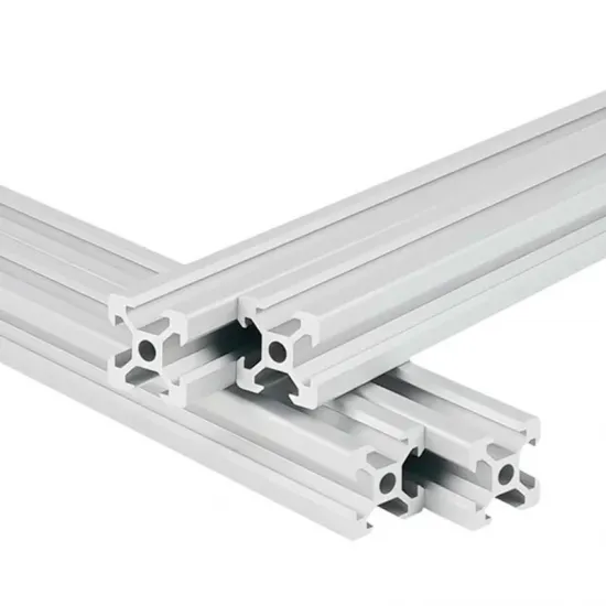 Perfil estructural de aluminio anodizado 1515 ranurado – 15 × 15 mm, 1 m