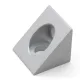 Conector de esquina de 2 vías para perfiles de aluminio serie 20, 20 × 20 × 27 mm