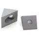 Conector de esquina de 2 vías para perfiles de aluminio serie 20, 20 × 20 × 27 mm