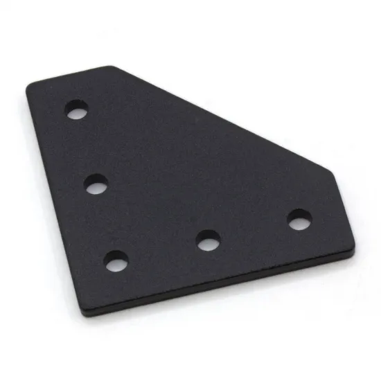 Placa de unión exterior en L para perfiles de aluminio serie 20, 60 × 60 mm